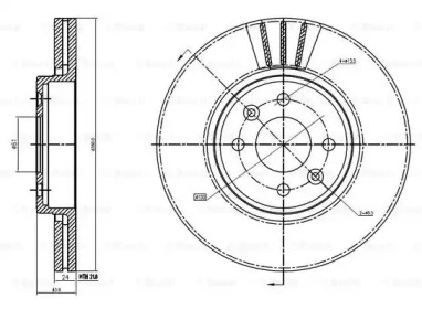 BOSCH 0 986 BB4 299