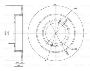 BOSCH 0 986 BB4 310