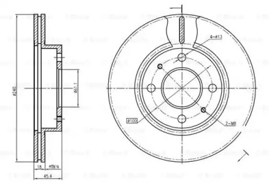 BOSCH 0 986 BB4 313