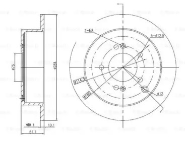 BOSCH 0 986 BB4 325