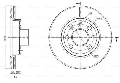 BOSCH 0 986 BB4 327