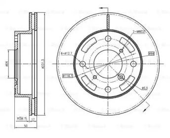 BOSCH 0 986 BB4 332