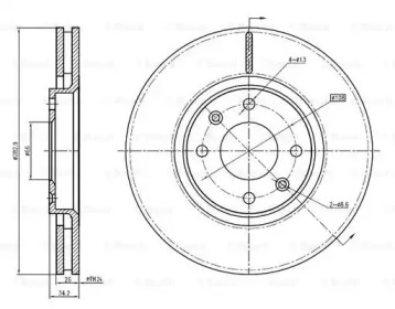 BOSCH 0 986 BB4 333