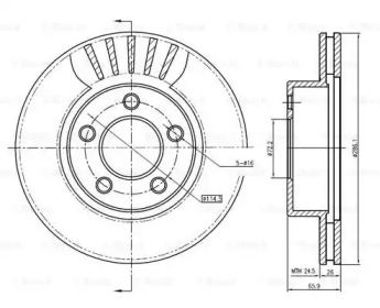 BOSCH 0 986 BB4 336