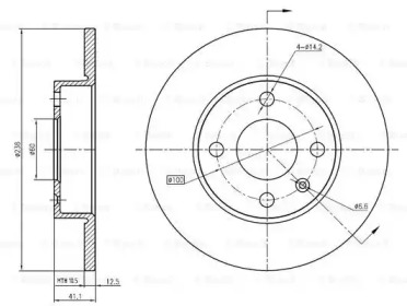 BOSCH 0 986 BB4 342