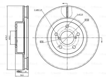 BOSCH 0 986 BB4 345