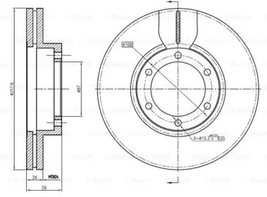 BOSCH 0 986 BB4 348