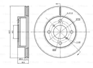 BOSCH 0 986 BB4 354