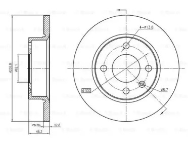 BOSCH 0 986 BB4 356