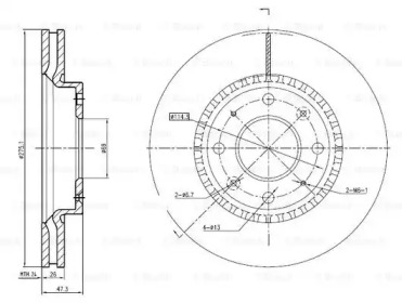 BOSCH 0 986 BB4 360