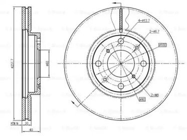 BOSCH 0 986 BB4 361