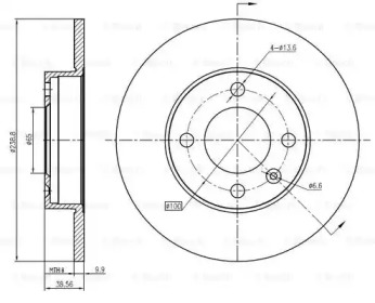 BOSCH 0 986 BB4 363