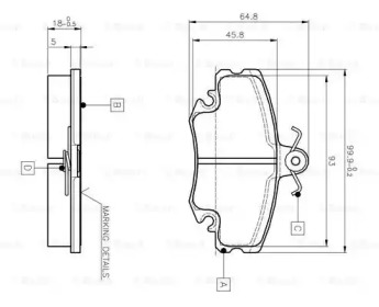 BOSCH 0 986 TB2 005