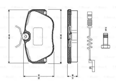 BOSCH 0 986 TB2 015