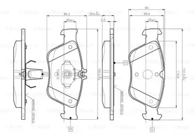 BOSCH 0 986 TB2 033