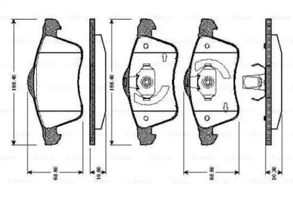 BOSCH 0 986 TB2 038