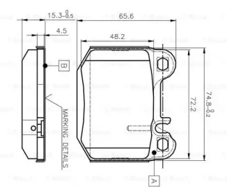 BOSCH 0 986 TB2 053