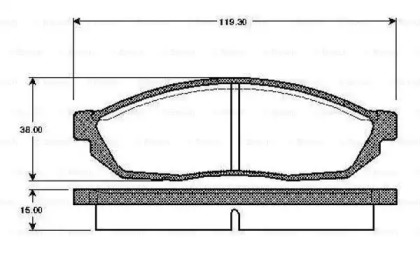 BOSCH 0 986 TB2 065