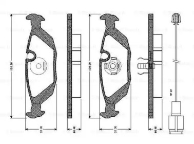 BOSCH 0 986 TB2 082