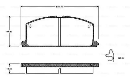 BOSCH 0 986 TB2 086