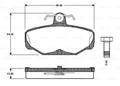 BOSCH 0 986 TB2 104