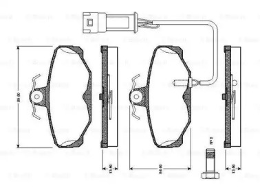 BOSCH 0 986 TB2 105