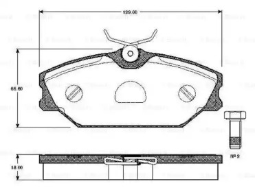 BOSCH 0 986 TB2 106