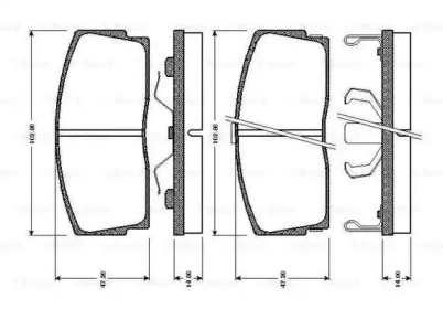 BOSCH 0 986 TB2 132