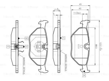 BOSCH 0 986 TB2 143