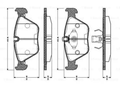 BOSCH 0 986 TB2 153