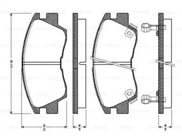 BOSCH 0 986 TB2 154