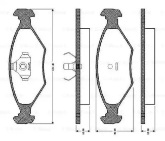 BOSCH 0 986 TB2 155