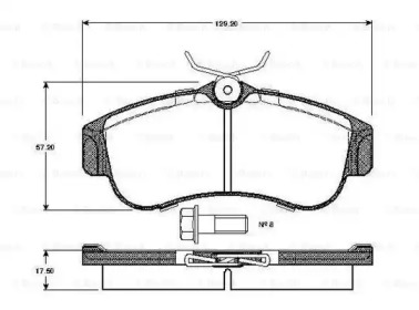 BOSCH 0 986 TB2 174