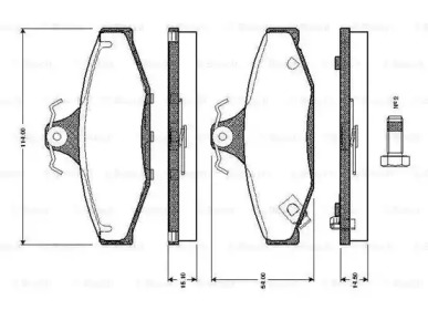 BOSCH 0 986 TB2 187