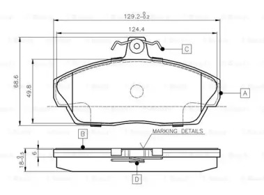 BOSCH 0 986 TB2 189