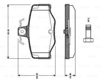 BOSCH 0 986 TB2 191