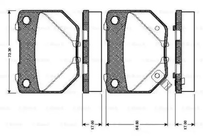 BOSCH 0 986 TB2 198