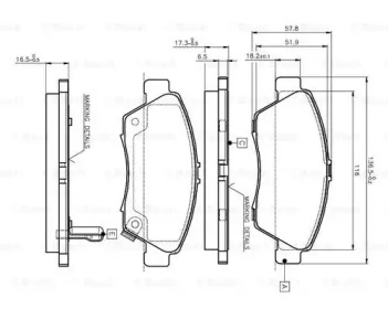 BOSCH 0 986 TB2 232