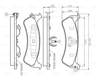 BOSCH 0 986 TB2 257