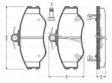 BOSCH 0 986 TB2 266