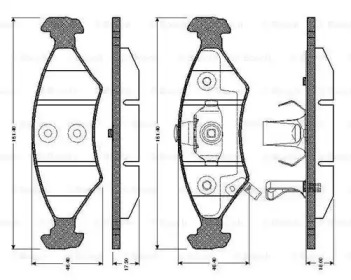 BOSCH 0 986 TB2 267