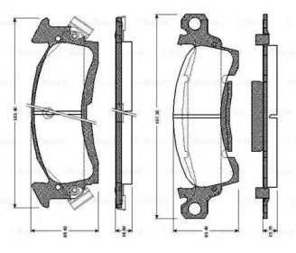 BOSCH 0 986 TB2 269