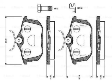 BOSCH 0 986 TB2 298