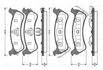 BOSCH 0 986 TB2 308