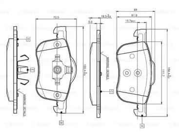 BOSCH 0 986 TB2 351