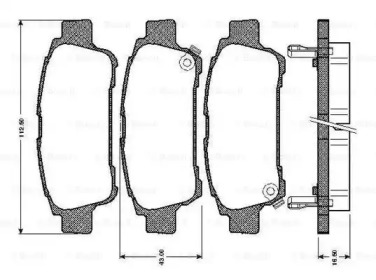 BOSCH 0 986 TB2 393