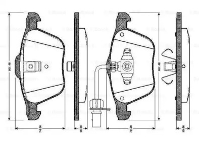 BOSCH 0 986 TB2 405