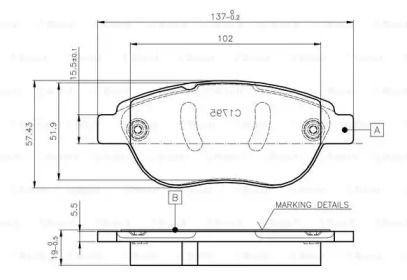 BOSCH 0 986 TB2 409