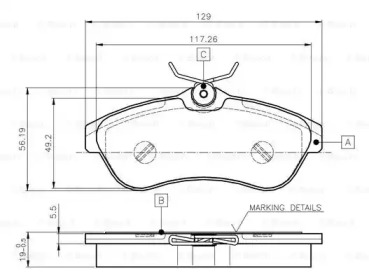 BOSCH 0 986 TB2 419