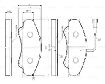 BOSCH 0 986 TB2 431